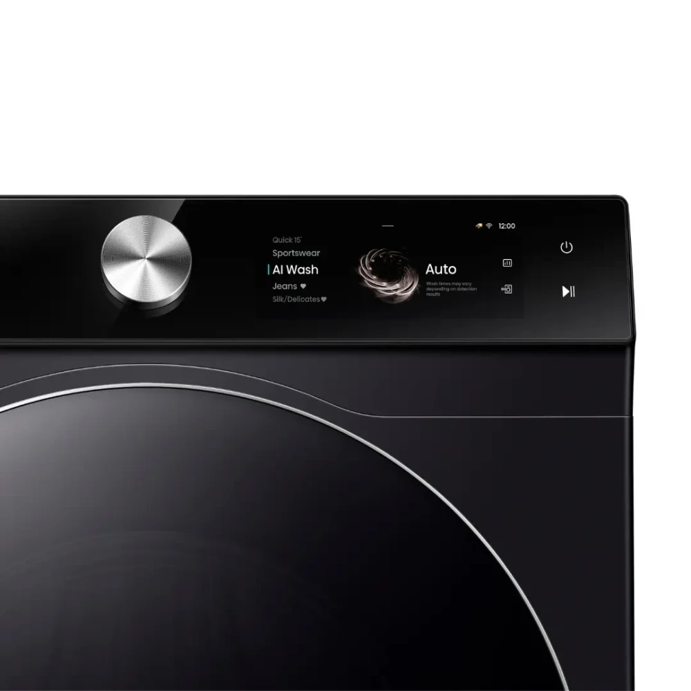 Hisense 12KG Front Load Washing Machine (WF7S1247BB) – Inverter, Steam Wash & Smart Control