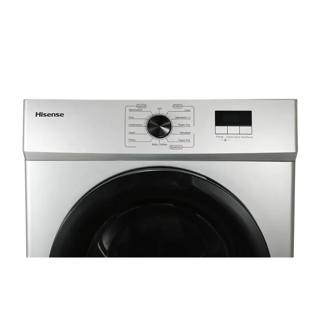 Hisense 8KG Dryer (DV1W801US) – Efficient Drying, Gentle Care & Modern Design
