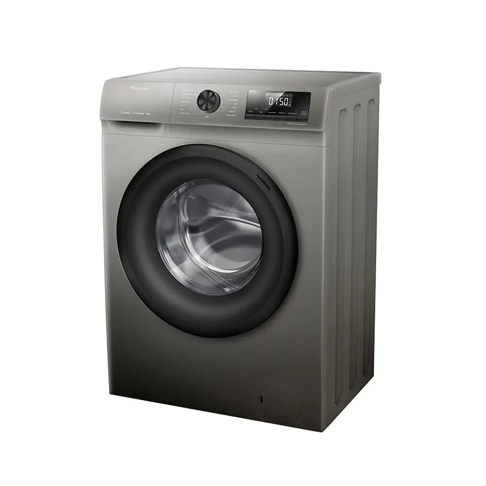 Hisense Front Load 8KG Washing Machine (WFQP8014T) – Smart Wash, Energy Efficient & Durable