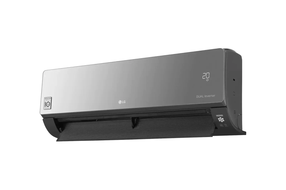 LG Split AC 2HP Artcool Black Mirror Dual Inverter - 18000 BTU ThinQ™ Wi-Fi Smart Ionizer