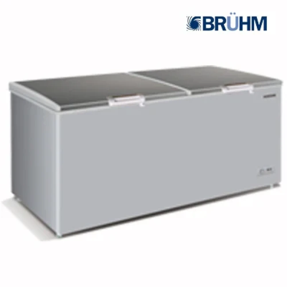 Bruhm 658L Double Door Chest Freezer BCD-700M – Heavy Duty Deep Freezer with LED Light & Lock