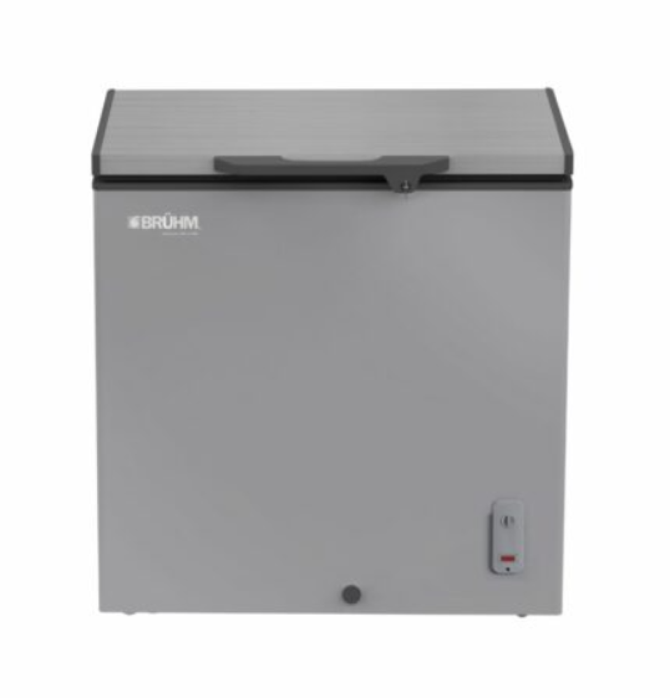 Bruhm 197L Single Door Chest Freezer BCS-210MA – Fast Freezing Deep Freezer with LED Light