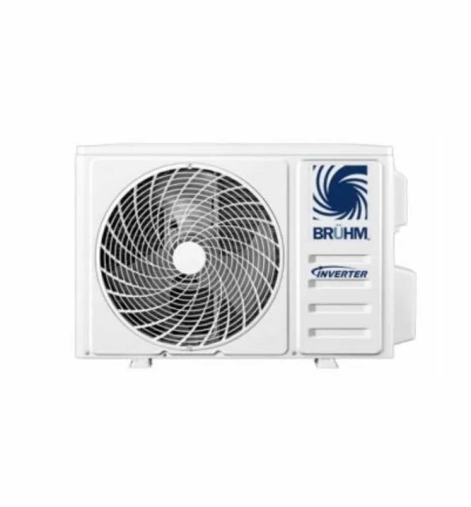 Bruhm 1HP Inverter Split Air Conditioner BAS-09ICXW – R410A, 3D Airflow, Golden Fin, Premium Design