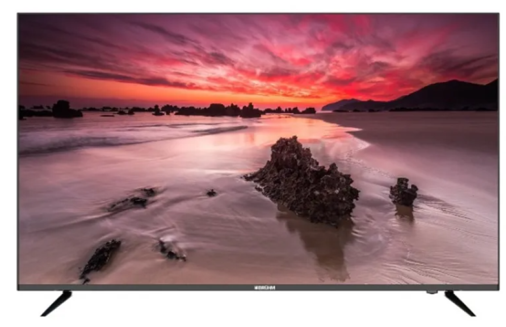 Bruhm 55-Inch Frameless UHD Smart TV BTF-55V – Vidaa OS, High Gloss, Good Sound