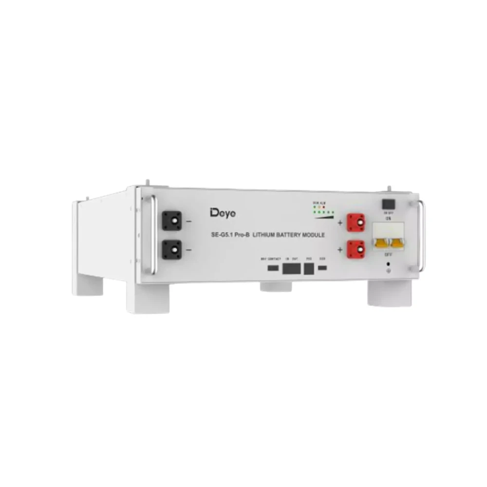DEYE SE-G5.1Pro-B Low Voltage LiFePO4 Battery 5.12 kWh Residential & Commercial Energy Storage