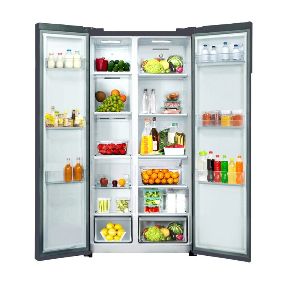 Royal 560L Titan Side-by-Side Refrigerator RSBS561NF Dark Grey