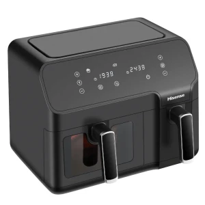 Hisense 8.8L Dual Basket Air Fryer 2700W (H09AFBK2S5) – Healthy Cooking, Family Size