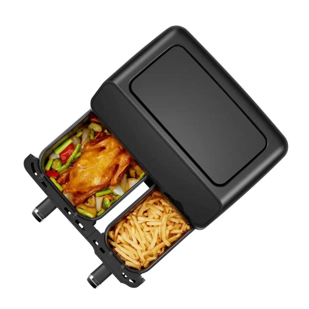 Hisense 8.8L Dual Basket Air Fryer 2700W (H09AFBK2S5) – Healthy Cooking, Family Size