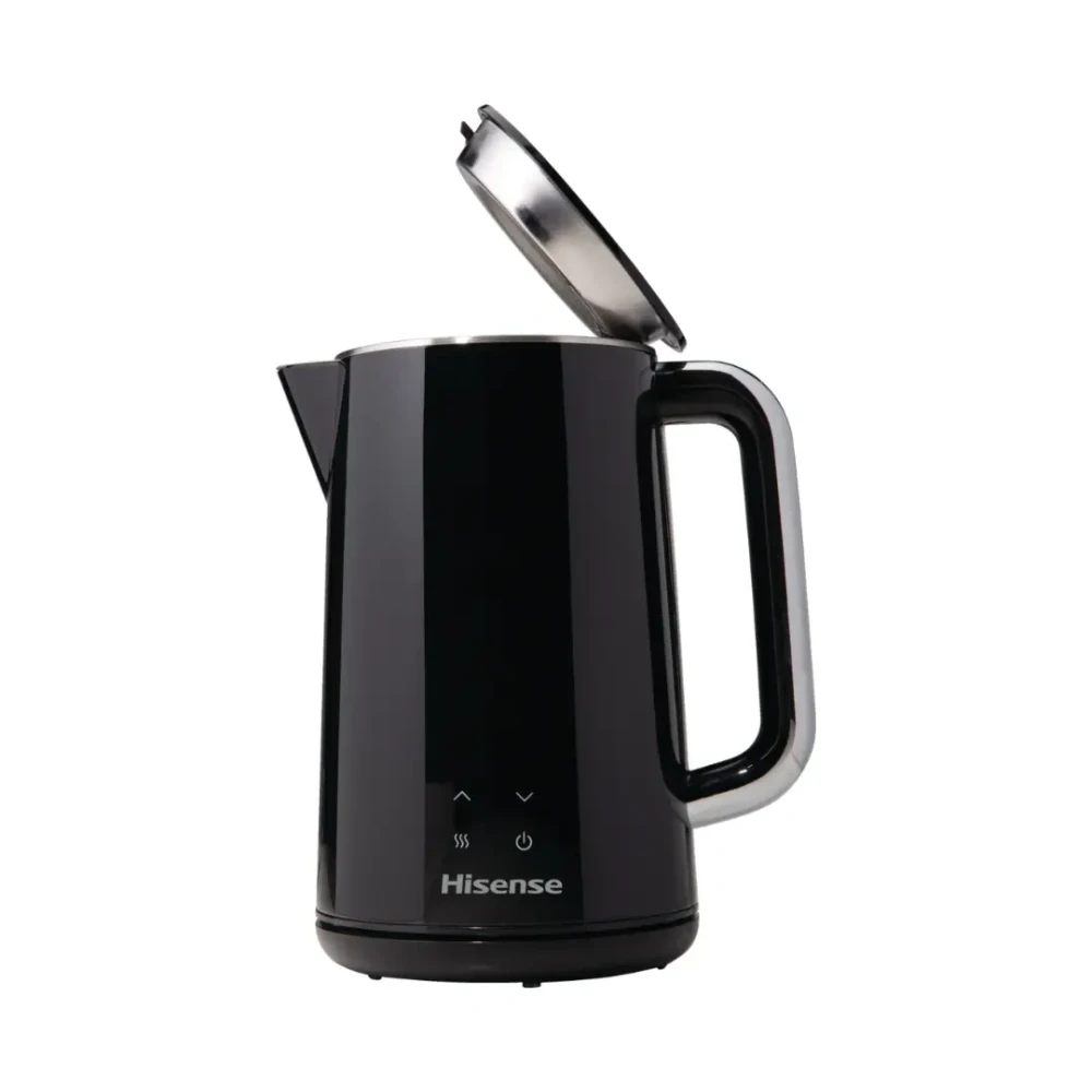 Hisense Digital Kettle 1.7L (HK17DWD) – 2200W, Black, Fast Boil & Smart Control