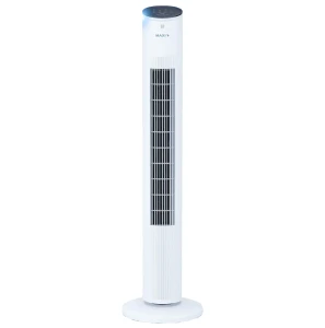 Maxi Tower Fan 40 Inch (10-22JR) – White, Slim & Powerful Cooling