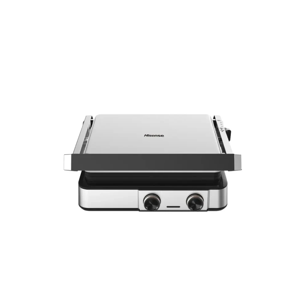 Hisense H181CG01 Contact Grill 2000W Silver - Electric Panini Press & Sandwich Maker