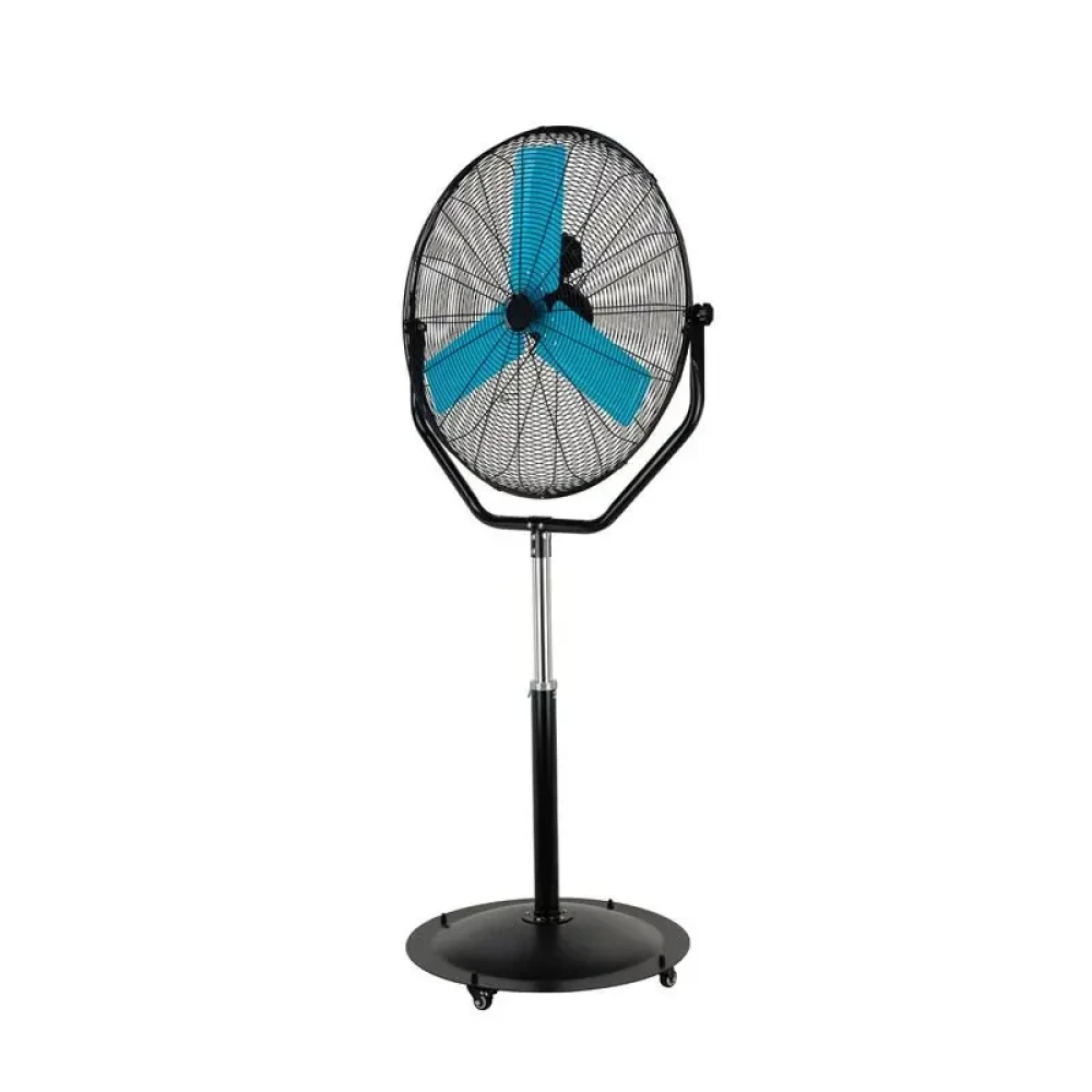 Maxi KYS-VF-30SM Industrial Standing Fan 30" Black - Heavy Duty Commercial Fan