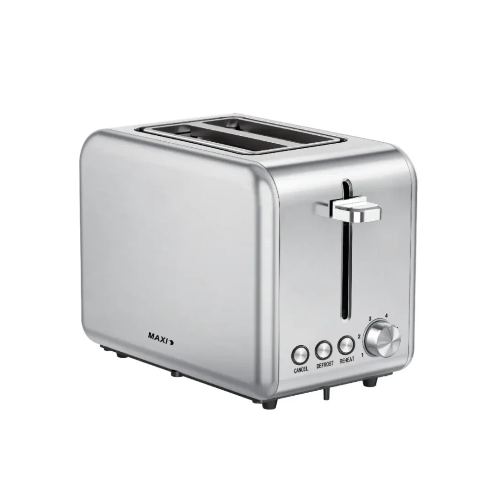 Maxi 2L17W2 2-Slice Toaster - Compact Electric Bread Toaster