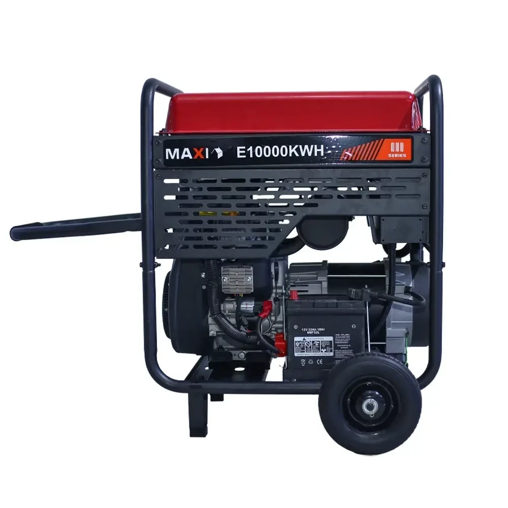 Maxi 12.5kVA Generator E10000KWH - Key Start with Wheels