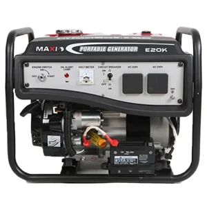 Maxi 2.5kVA Generator E20K - Manual Start Compact