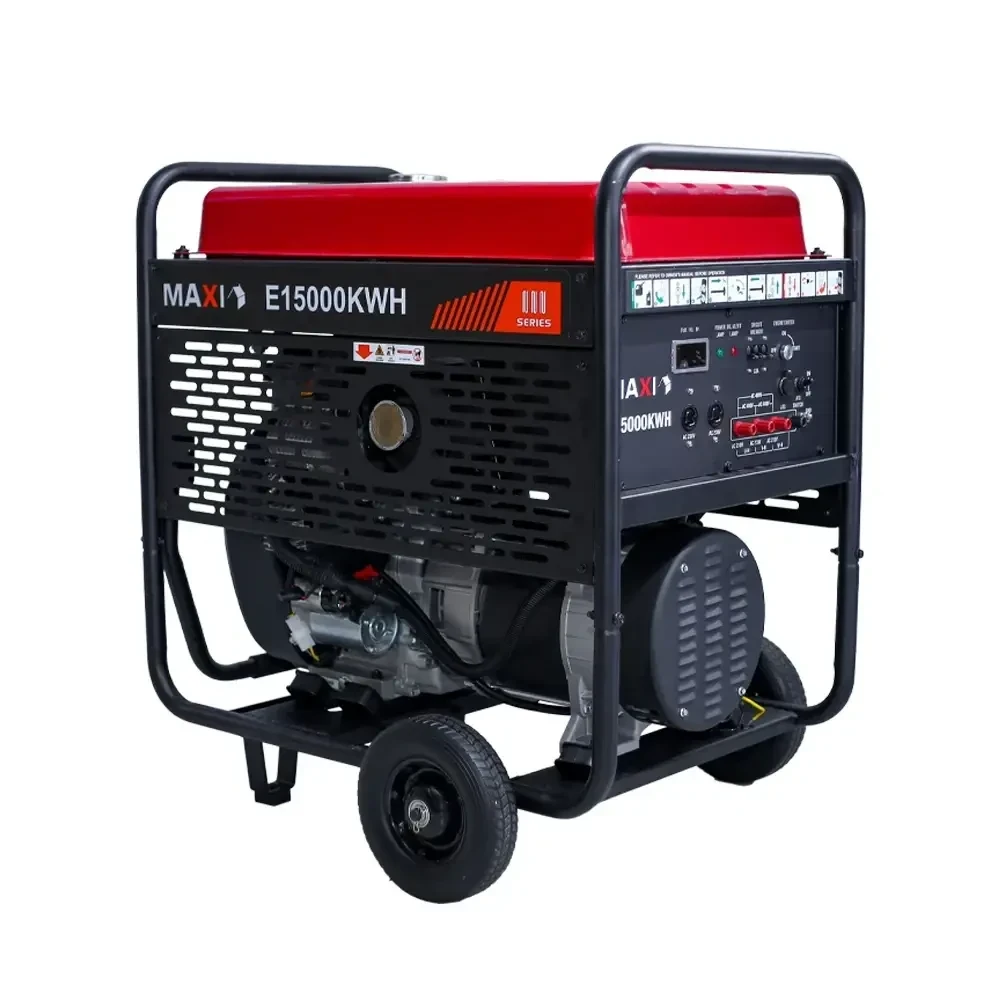 Maxi 18.75kVA 3-Phase Generator E15000KWH - Key Start with Wheels