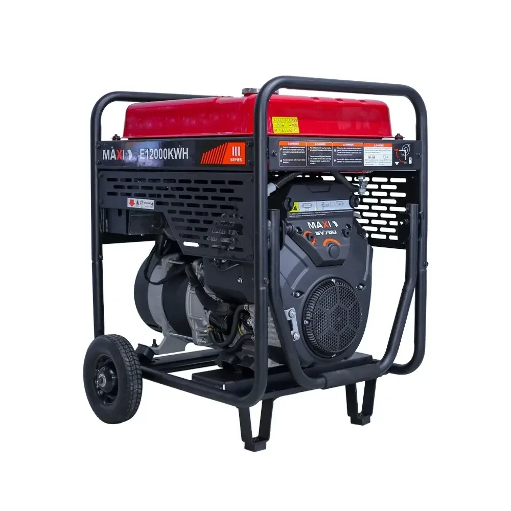Maxi 15kVA Generator E12000KWH - Key Start with Wheels