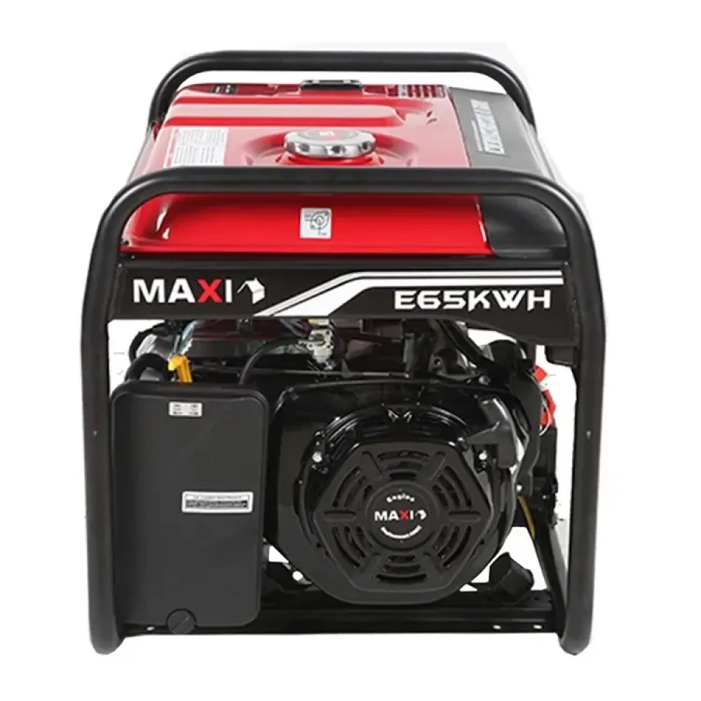 Maxi 8.1kVA Generator E65KWH - Key Start with Wheels