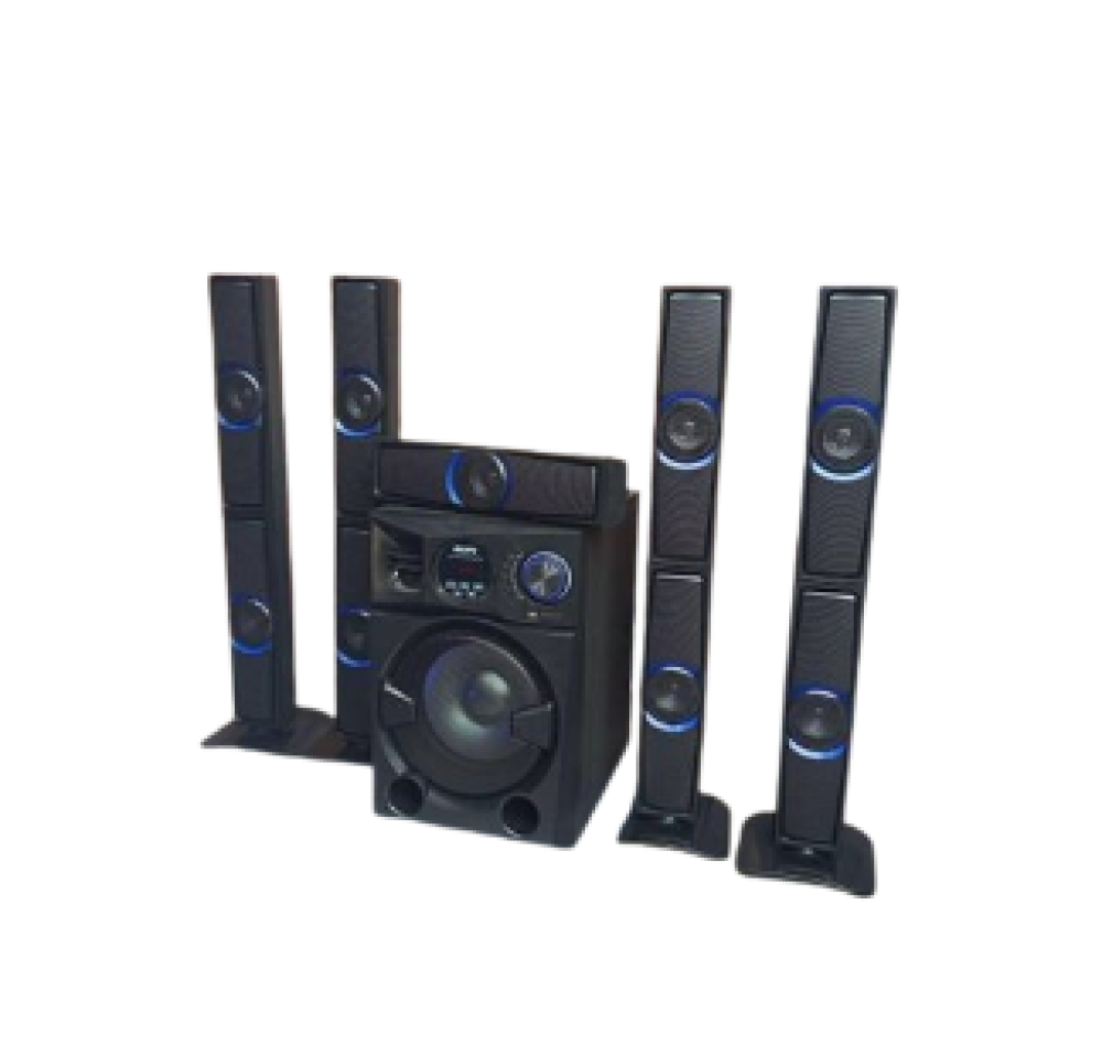 Ailipu 1051 5.1 X-BASS Multimedia Home Theatre System With 5 Active Tower Speakers