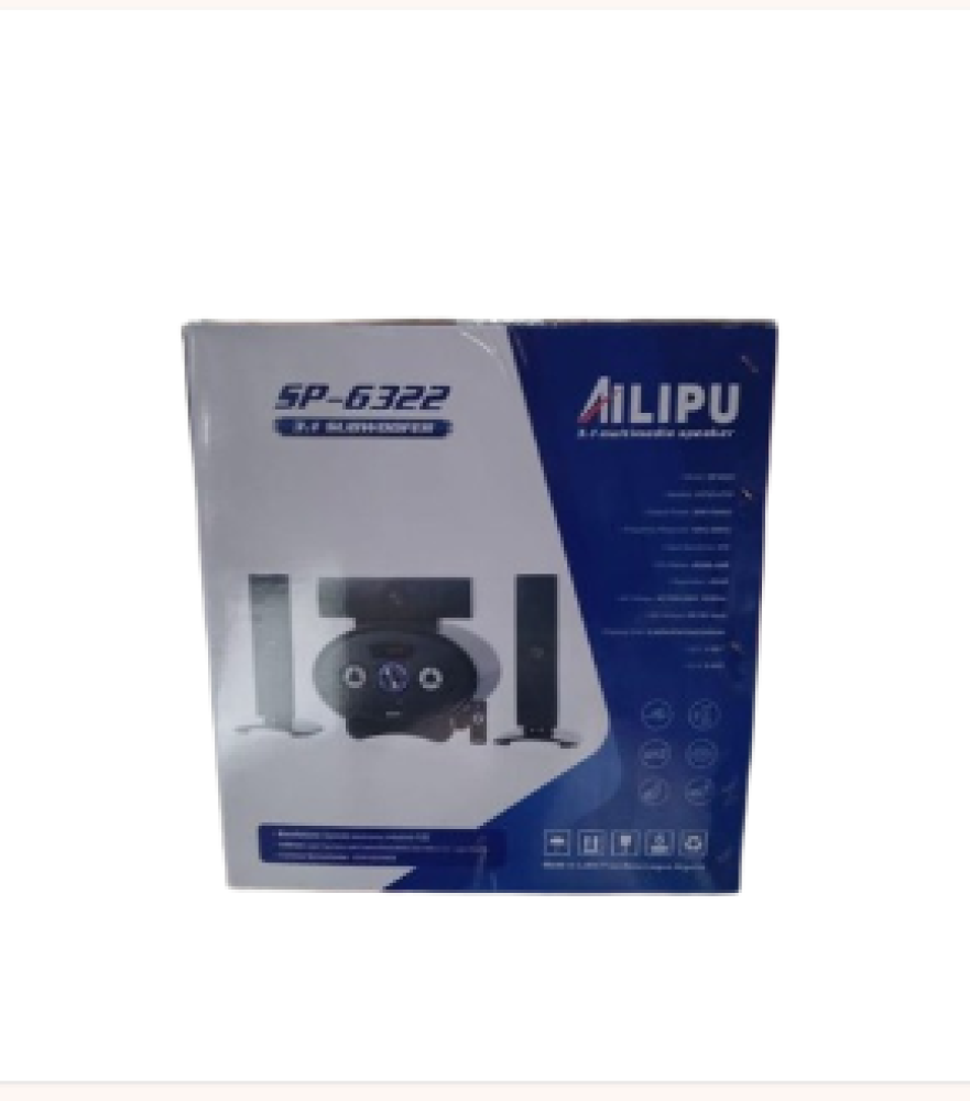 Ailipu SP-6322 3.1 Multimedia Home Theatre Sound System With Deep Bass