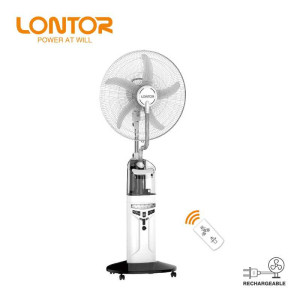 Buy LONTOR 16INCH WATER MIST DC/AC RECHARGEABLE FAN CTL-CF04 | GDE NG ...