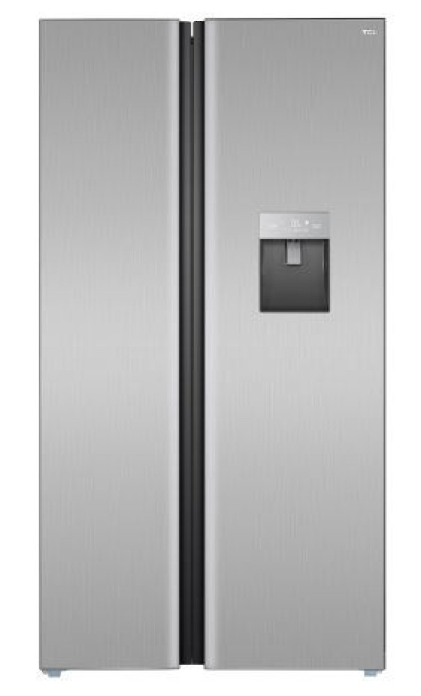 TCL P800SBS 800L Side-by-Side Refrigerator Inox – No Frost, Energy-Efficient Inverter
