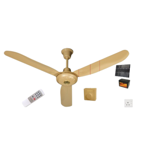 QASA 56INCH DC/AC SOLAR INVERTER CEILING FAN WITH REMOTE CONTROL QCF-56C acdc1