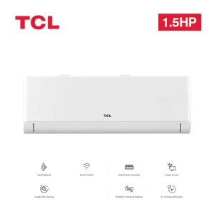 TCL 1.5HP Split Air Conditioner – Fast Cooling, Copper Tube, Eco Mode (No Installation Kit)