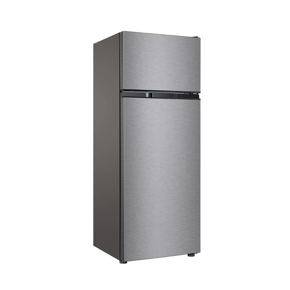 TCL 270L Double Door Refrigerator – Silver (F153TM), No-Frost, LED Light, Low Noise