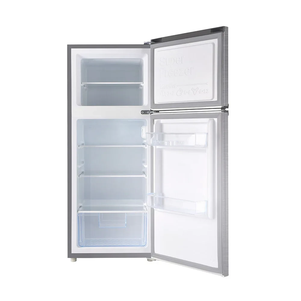 TCL 270L Double Door Refrigerator – Silver (F153TM), No-Frost, LED Light, Low Noise
