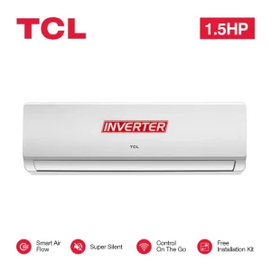 TCL 1.5HP Inverter Split Air Conditioner – 12,000 BTU, R410A, Smart Cooling, 5-Star Energy Rating