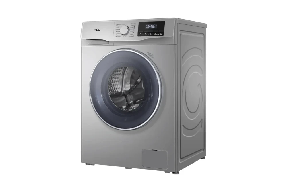 TCL 9KG Inverter Front Load Washing Machine – Steam Wash, Heat Sterilization, 1400RPM, Hygienic Care
