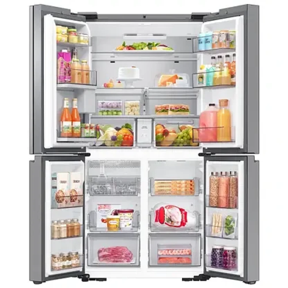 Samsung RF65DG9H0ESREU 636L Inverter French Door Smart Refrigerator – Family Hub, Ice & Water Dispenser, Black