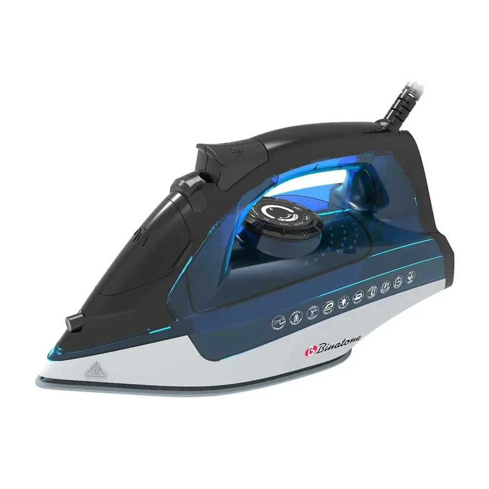 Binatone Steam Iron 250ml 2000W (SI-2225) – Fast & Effortless Ironing
