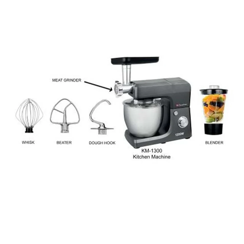 Binatone 6.5L Food Processor 1200W (KM-1300) – Power & Precision for Your Kitchen