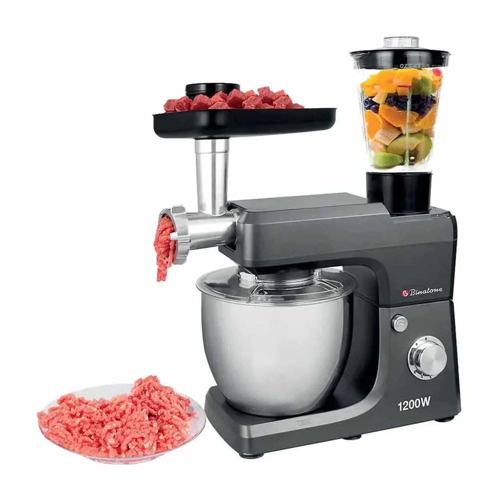 Binatone 6.5L Food Processor 1200W (KM-1300) – Power & Precision for Your Kitchen