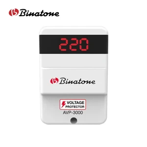 Binatone Digital Voltage Protector AVP-30000 – Ultimate Spike Protection for Home Appliances