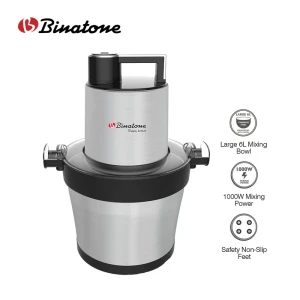 Binatone 6L Food Processor 1000W (KC-6000) – Powerful & Fast for Nigerian Kitchens
