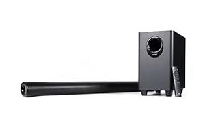 F&D HT-350 2.1 Channel 110W Bluetooth Soundbar with Wireless Subwoofer – Black