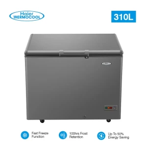 Haier Thermocool HTF-319VS 310L Inverter Chest Freezer – Silver