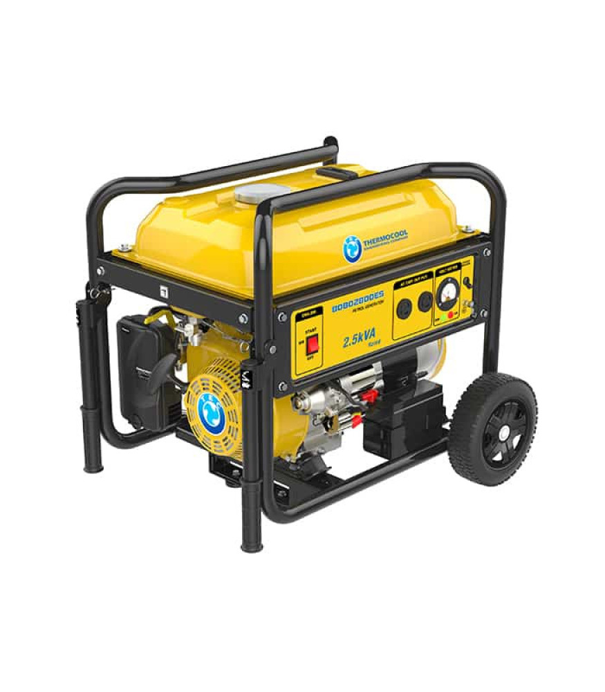 Haier Thermocool 2.5kVA/2.0kW Petrol Generator (TEC BOBO 2800MS) – Portable, Fuel Efficient, Electric Start