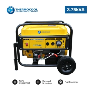 Haier Thermocool 3.75kVA/3.0kW Petrol Generator (TEC HUSTLER 4000ES) – Portable, Fuel Efficient, Electric Start