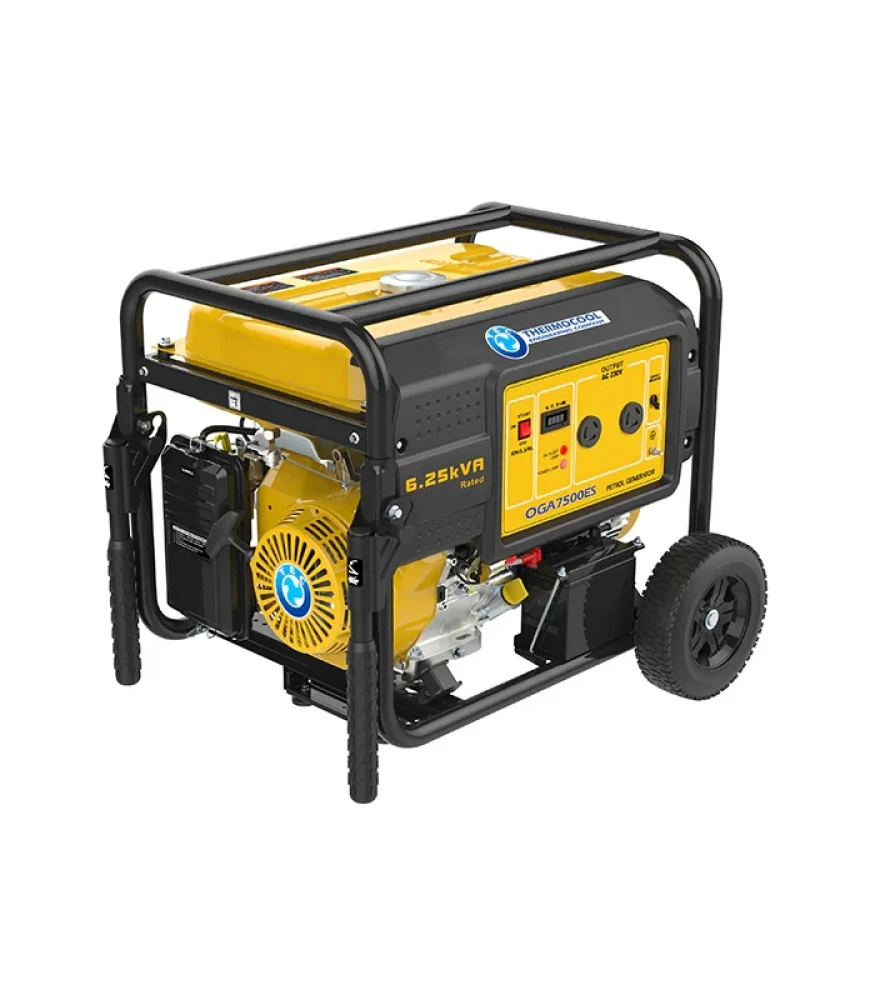 Haier Thermocool 6.25kVA/5.0kW Petrol Generator (TEC OGA 7500ES) – Easy Start, Copper Coil, Fuel Efficient