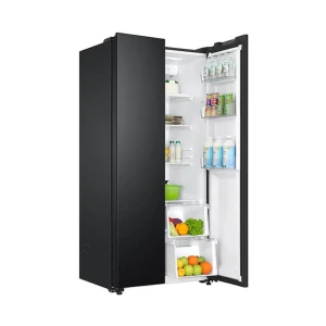 Haier 520L Side-by-Side Refrigerator with Inverter & No Frost – HRF-520IBS (Black)