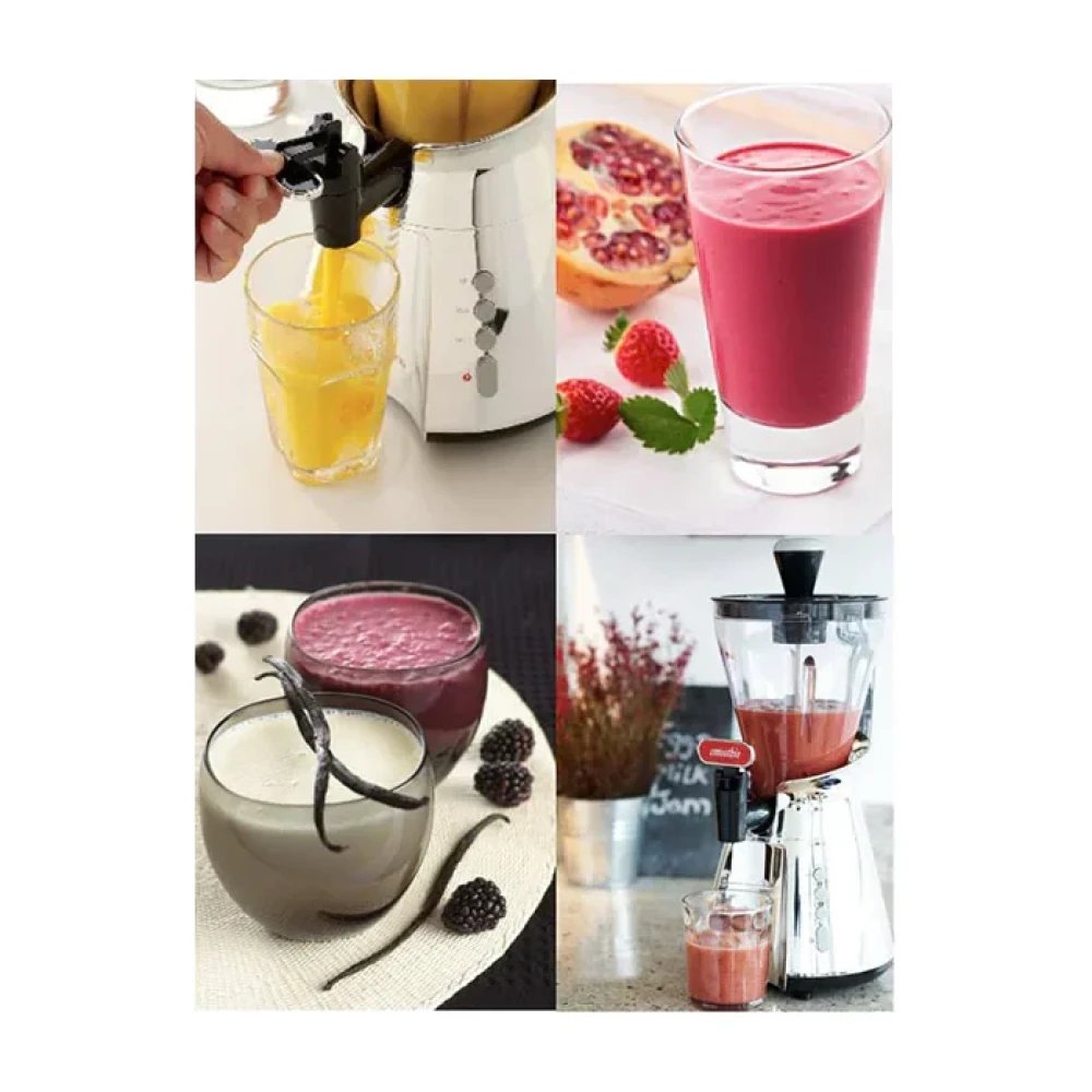 Kenwood 1.5L Blender – 500W with Pulse & Dispenser Tap | SB266 (Silver)