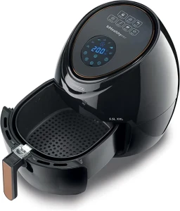 Kenwood 5.5L Air Fryer – 1800W Touchscreen with XXL Capacity | HFP50 (Black)