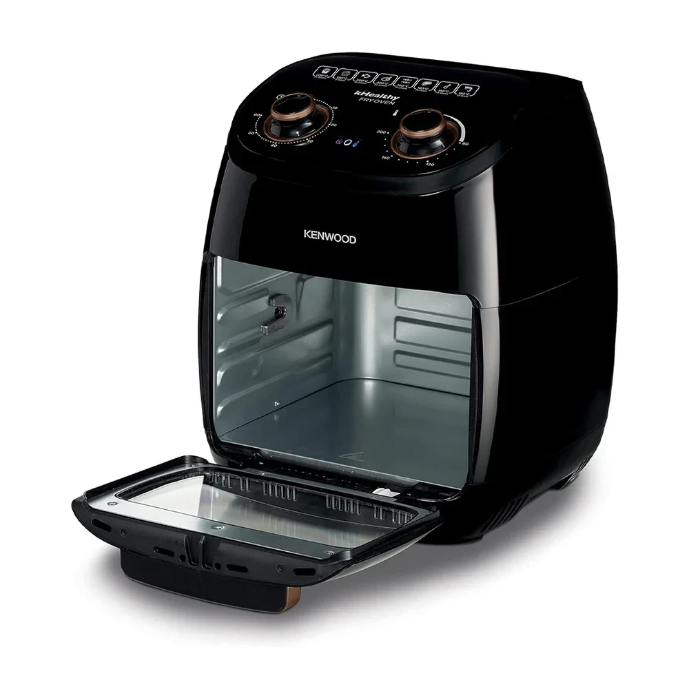 Kenwood 11L Air Fryer – 2000W Digital Touchscreen with Rotisserie | HFP90 (Black)