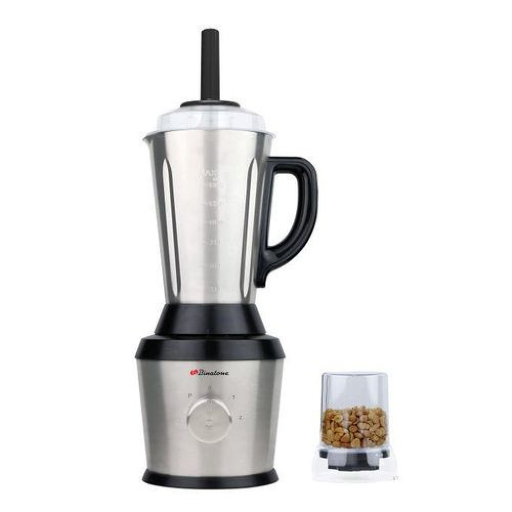 Binatone Heavy Duty Blender with Unbreakable Jar & Grinder – 1.5L, 500W Copper Motor