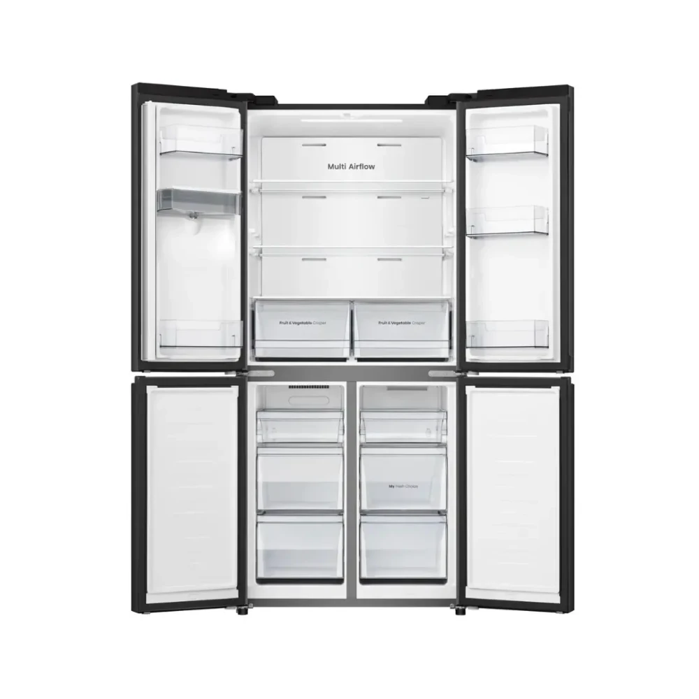 Hisense Cross Door Refrigerator 482L (61WCB-RQ) PureFlat