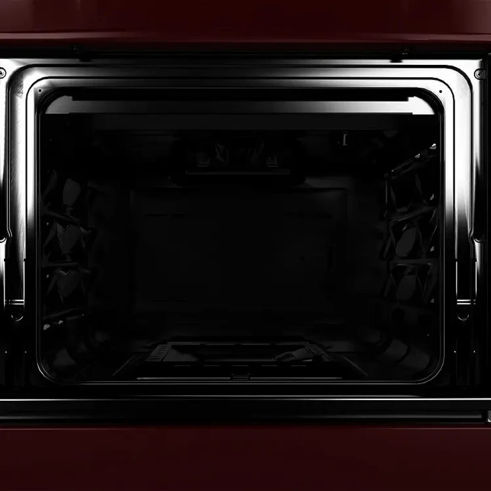 Maxi 60x60 Gas Cooker (3+1 Burners) – Red, Up & Down Oven Burner, Double Glass Door